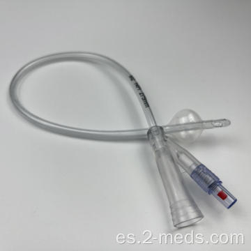 2 vías PVC Ureteral Foley Catéter